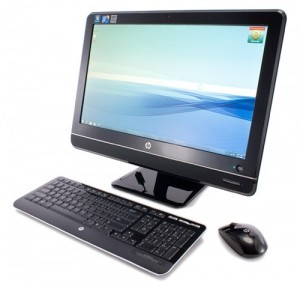 Máy tính All in One HP 6000 Pro, Intel E8400, 4GB, 250GB, 22in LED Full HD