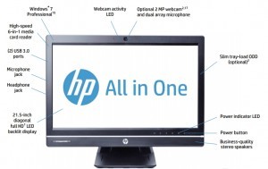 Máy tính All in One HP 6300, i3 Gen3, 4G, 320GB, 21.5in LED HD1920